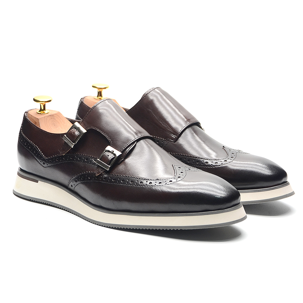 European Luxury Mens Sneakers  - Oxford Shoes Brogue 评论和价格