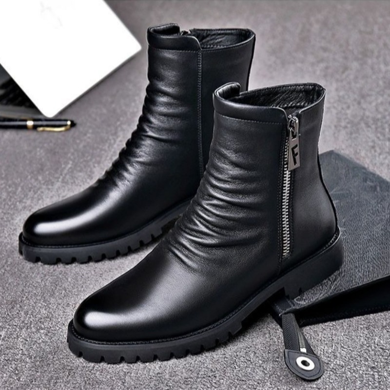 High Quality Men's High Top Bo - Mens Fashion Dress 评论和价格