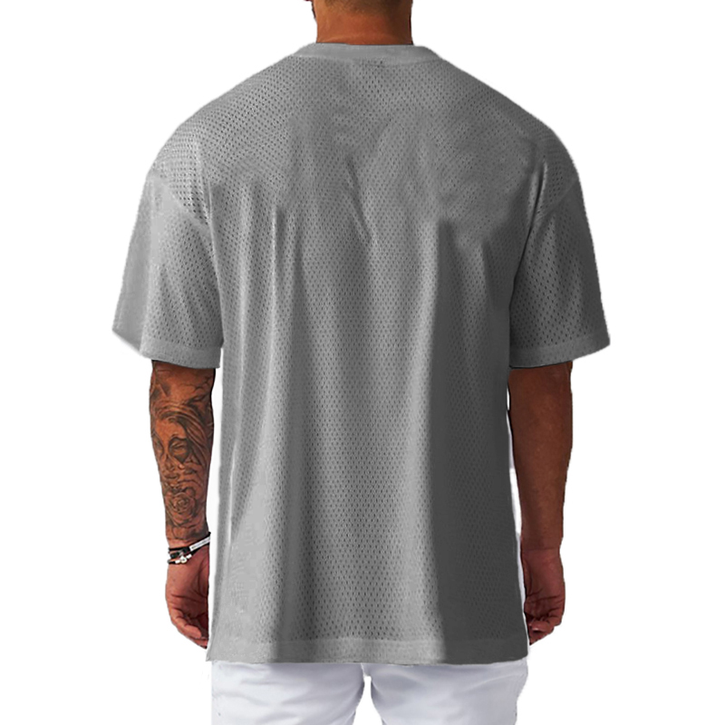 Oversized Loose Short Sleeve Q - Muscle Tee Workout 评论和价格