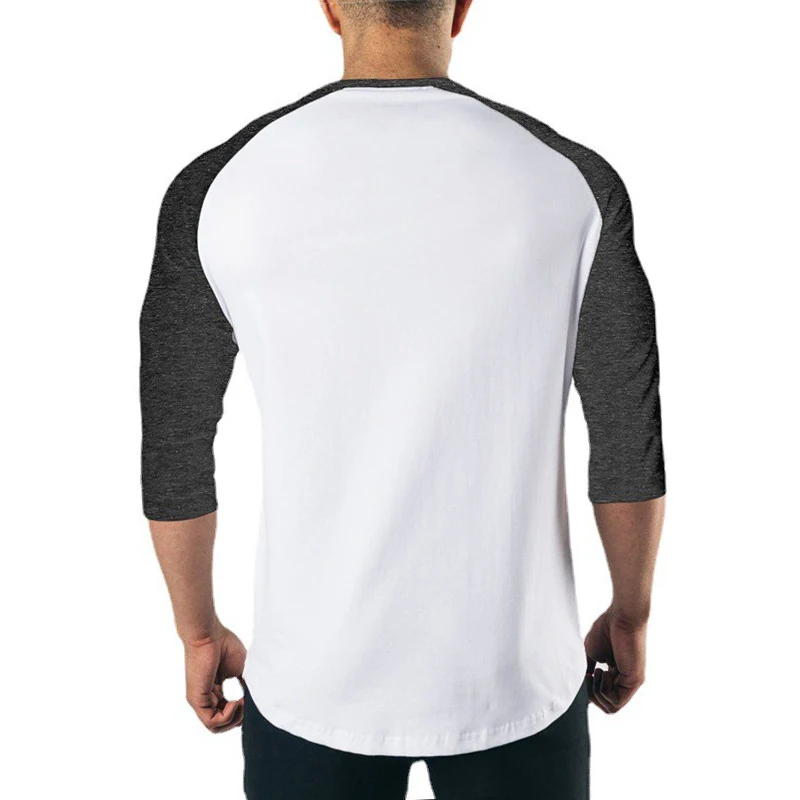 Plain Fitness Three Quarter Sl - Muscle Tee Workout 评论和价格