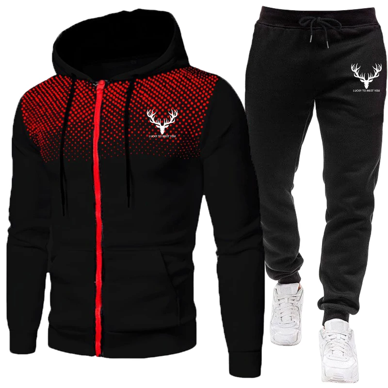 2026 New Arrival Men's Set Zip - Men'S Fashion Zipper Hoodie 评论和价格