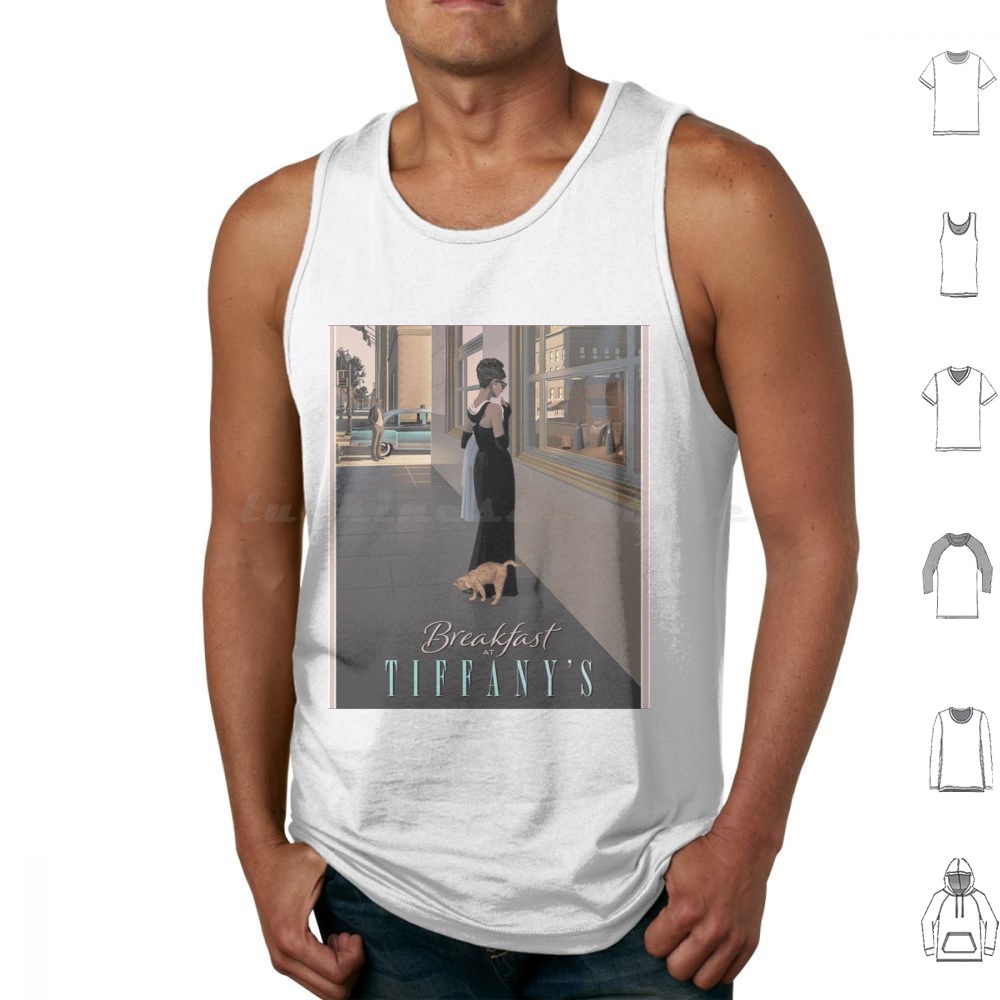 Breakfast Tank Tops Vest Sleev - Men'S Fashion 1960S 评论和价格
