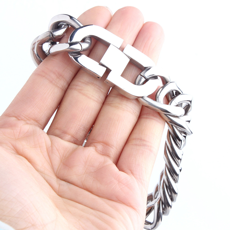 18/19/20/21MM Stylish Stainles - Mens Fashion In 1920 评论和价格