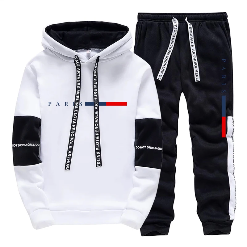 Men's Set/Hoodie/Pants Paris F - Paris Fashion Men 评论和价格