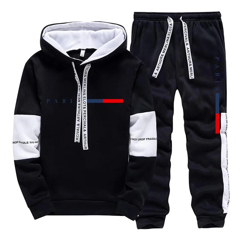 Men's Set/Hoodie/Pants Paris F - Paris Fashion Men 评论和价格