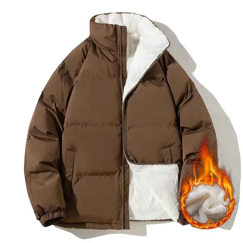 Couple Style Thicken Warm Sher - Sherpa Jacket Fleece 评论和价格