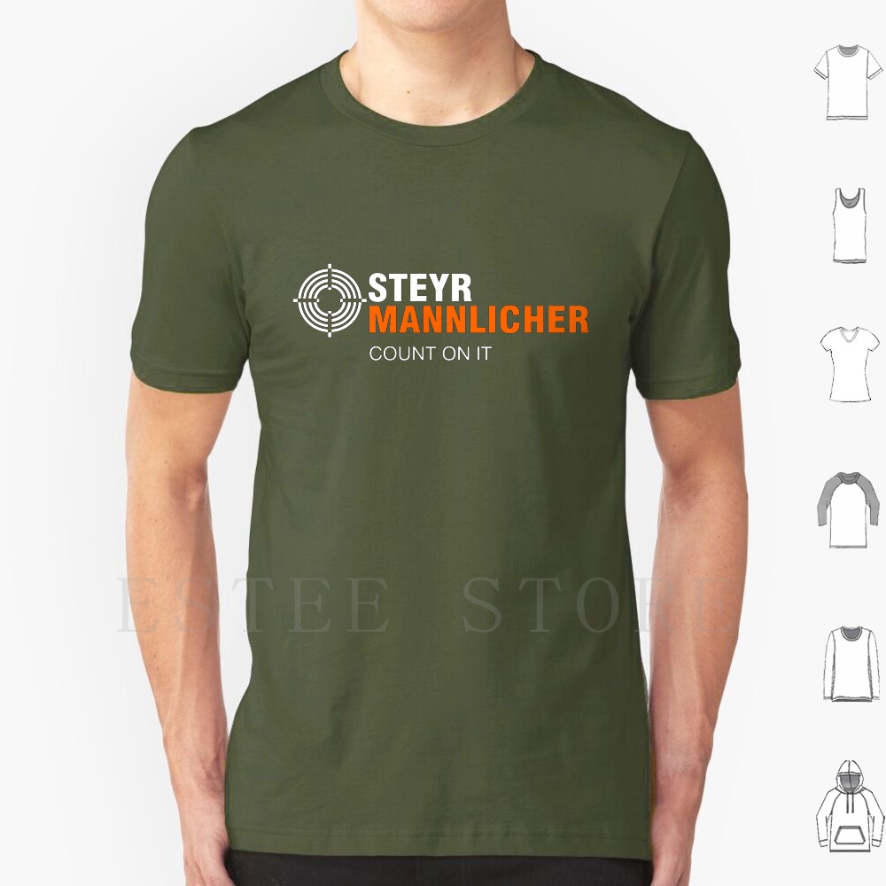 Mannlicher Count On It T Shirt - Military Shirt Men 评论和价格