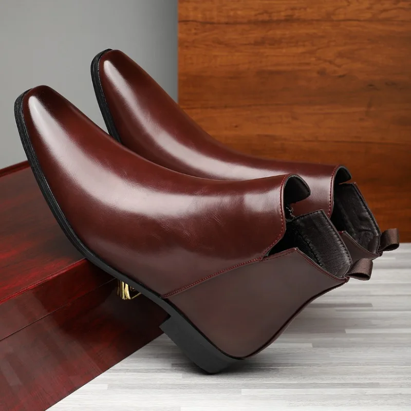 New Men's Boots Classics Chels - Mens Fashion Dress 评论和价格