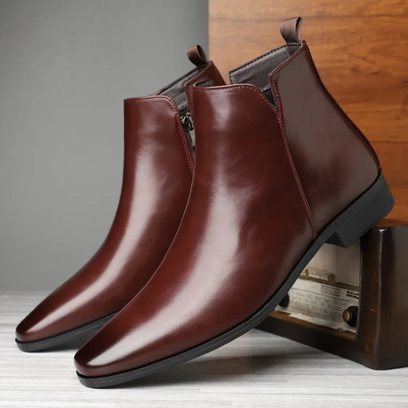 New Men's Boots Classics Chels - Mens Fashion Dress 评论和价格