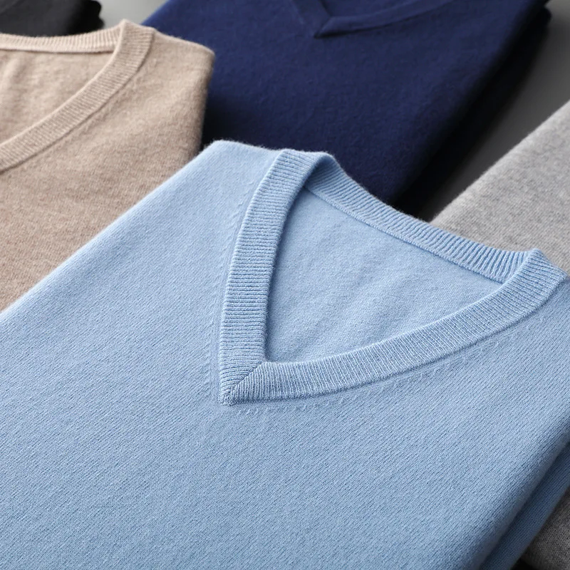 Cashmere Cotton Blend Classic  - Mens Fashion Jumpers 评论和价格